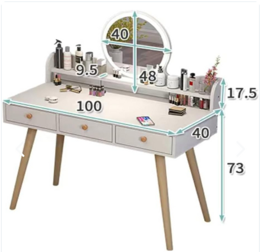 Organizador de Maquillaje Espejo + Luz